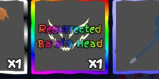 Resurrected Ba'al's Head