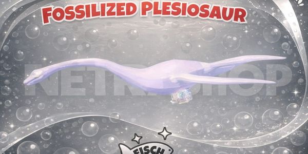 Fossilized Plesiosaur