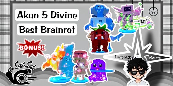 Akun 5 Divine || Best Brainrot