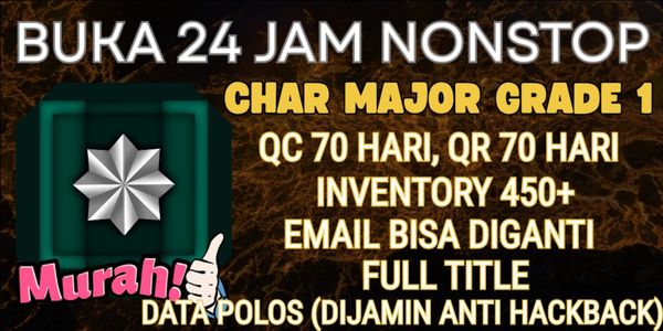 MAJOR GRADE 1 ANTI HACKBACK (OPEN 24 HOURS)