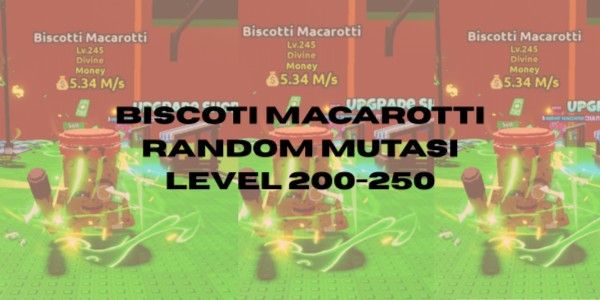 Biscoti Macarotti - Random Mutation