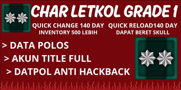 Lt. Col. Grade 1 QC 4 MONTHS QR 4 MONTHS FULL TITLE