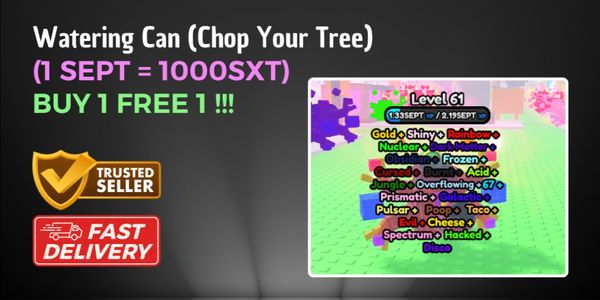 1 SEPT WATER CAN (1000 SXT) | CHOP YOUR TREE
