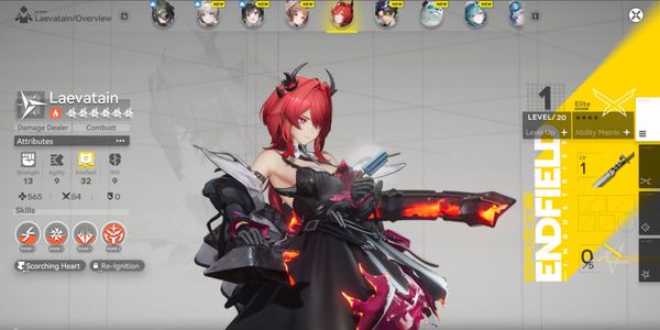 Laevatain + Signature Weapon Arknights: Enfield No.85
