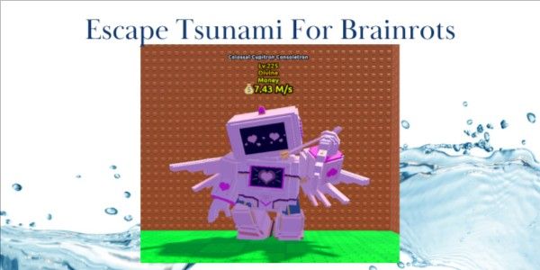 [DIVINE] COLOSSAL Cupitron Consoletron (Money/Candy) | Escape Tsunami For Brainrots