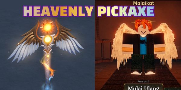 Angel Heavenly Pickaxe - The Forge