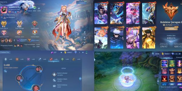 CHEAP SULTAN ML ACCOUNT BOSS 1 EX IMMORTAL LEADER SQUAD LVL 10 SKIN 670 ALL MAX 4 LEGEND 21 COLLAB 19 LIMIT EPIC 92 STARLIGHT MANY NO HB 100%