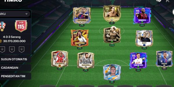 Plain Account OVR 115 Raphinha UTOTY