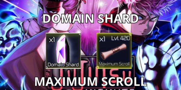 Jujutsu Infinite | Domain shard + Maximum Scroll
