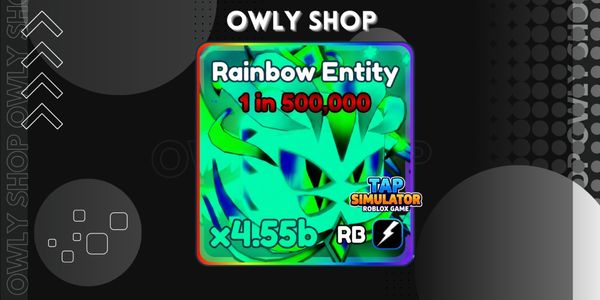 Secret Rainbow Electric Rainbow Entity Level Max - Tap Simulator