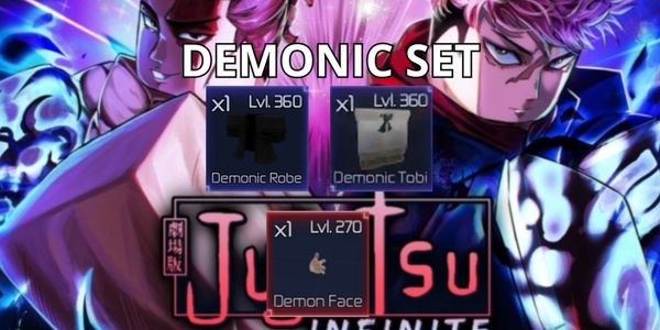 Jujutsu Infinite | Demonic Set