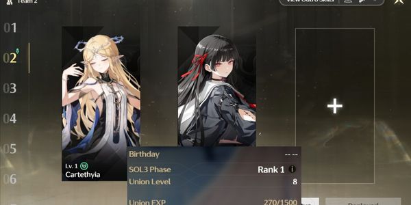 [SEA] UL 3-10 | Starter Cartethyia, Chisa