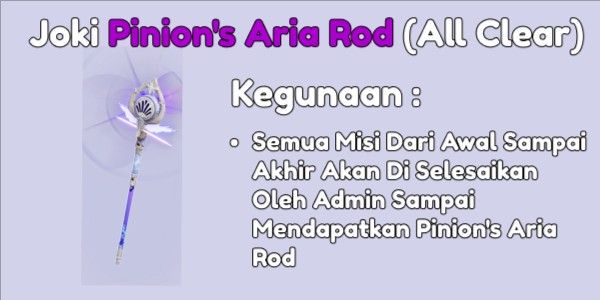 Pinion's Aria Rod Mission (All Clear)