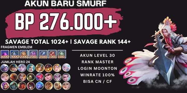 New Account Smurf BP Many #2