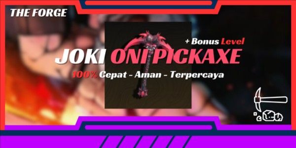 Joki Oni Pickaxe | Pickaxe | The Forge