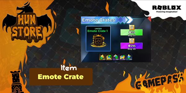 Emote Crates x5