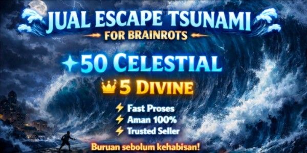AKUN 50 CELESTIAL + 5 DIVINE BRAINROTS