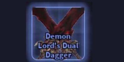 Rogue Piece - Sung Jin Woo set (Demon Lord Dual Dagger)