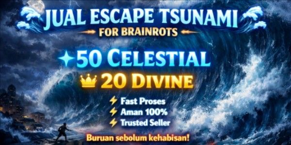 AKUN 50 CELESTIAL + 20 DIVINE BRAINROTS