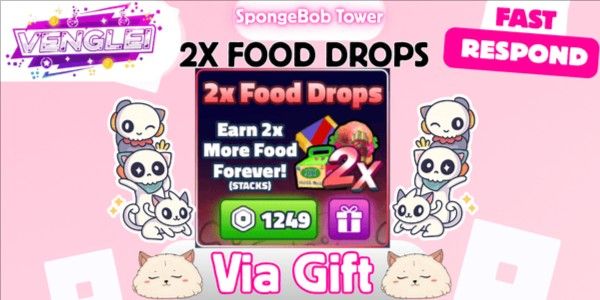 2x  Food Drops
