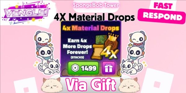 4x Material Drops