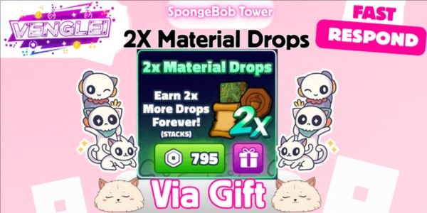 2x Material Drops