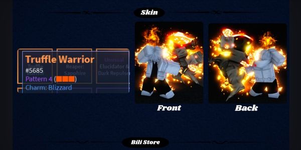 Unusual Truffle Warrior P4 Blizzard (Crazy Diamond Skin) - A Universal Time (AUT)