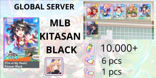[Global] Starter Account MLB Kitasan Black3 - Uma Musume Pretty Derby