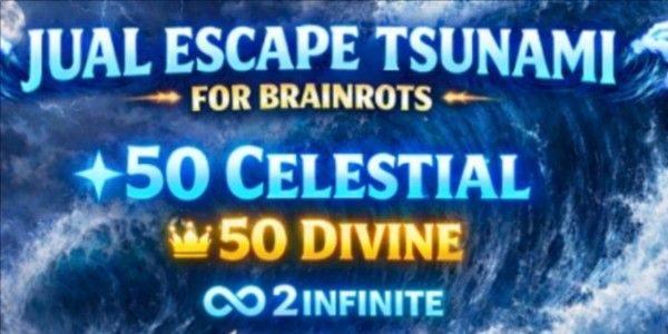 AKUN 2 INFINITE + 50 DIVINE + 50 CELESTIAL BRAINROTS