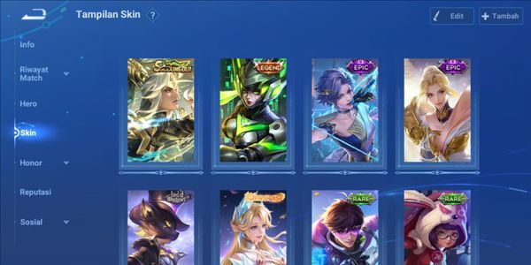 Akun Hok Skin Lumayan
