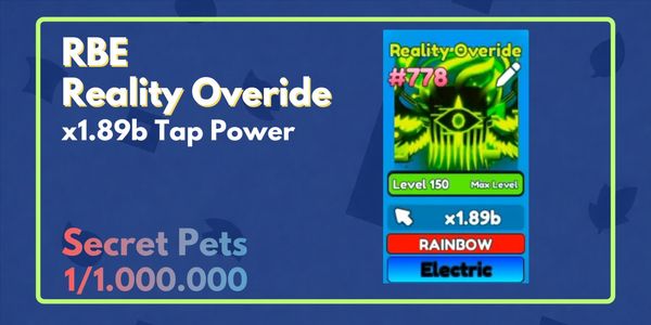 Rainbow Electric Reality Overide - Tap Simulator