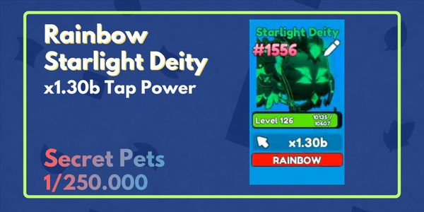 Rainbow Starlight Deity - Pet Simulator