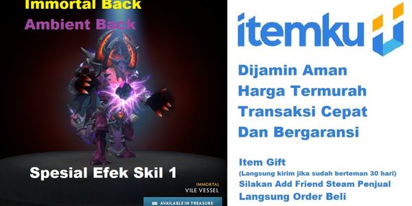 Vile Vessel (Shadow Demon set + Immortal Collector's Cache Winter 2024 Heroes' Hoard)