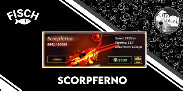 Scorpferno Boat