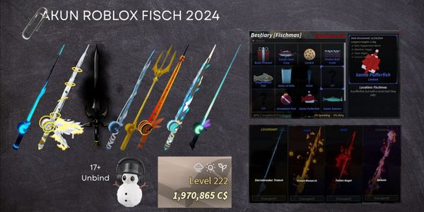 Akun Fisch Roblox 2024 Unbind