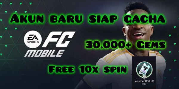 Akun FC mobile 30k Gems Android only