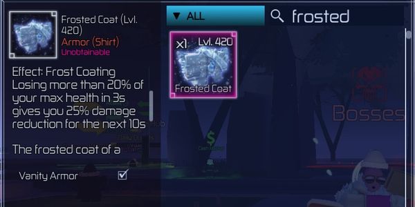 Frosted Coat | Jujutsu Infinite