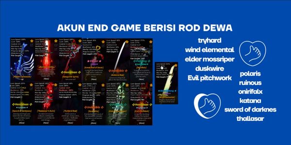 AKUN FISCH ROD END GAME
