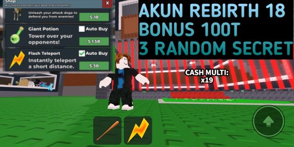 Akun Rebirth 18 - Bonus 100T - Random Secret