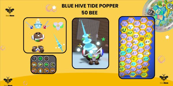 BLUE HIVE TIDE POPPER 50 BEE
