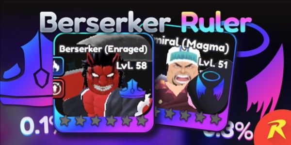 Account Level 20 (Berserker Evo RULER + Akainu SACRED) Universal Tower Defense
