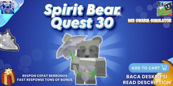 Joki Spirit Bear Quest 30 | Bee Swarm Simulator
