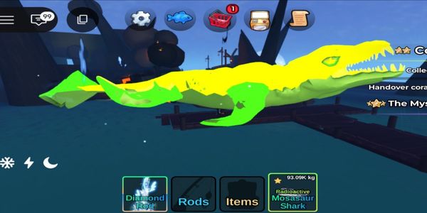 Radioactive Mosasaur Shark