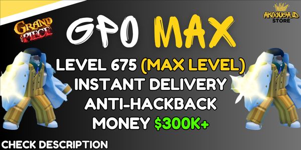 GPO Account - Level 675 (MAX) | Money/Peli 300K++