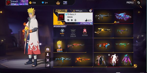CHEAP FF ACCOUNT RED SG2, GOLDEN SG2, RED LONG SG INCUBATOR, SCAR TITAN, EVO AK47 LV 6, GREEN MP40 INCUBATOR, MINATO BUNDLE