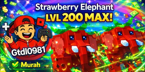 Strawberry Elephant LVL. 200 Max!