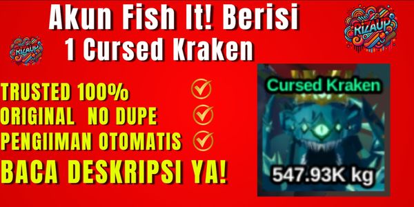Akun Berisi 1 Cursed Kraken