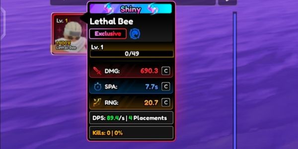 Shiny Lethal bee
