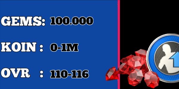 FC MOBILE ACCOUNT 100K GEMS GACOR
