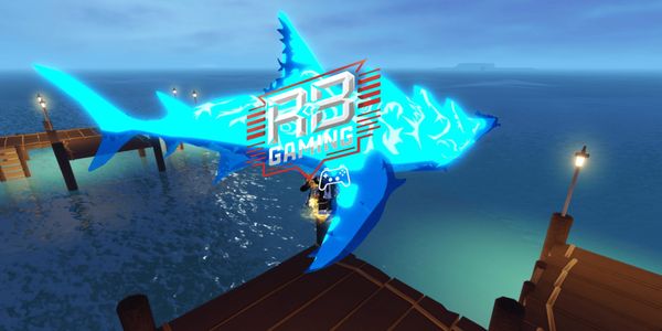 Holographic Frostborn Shark